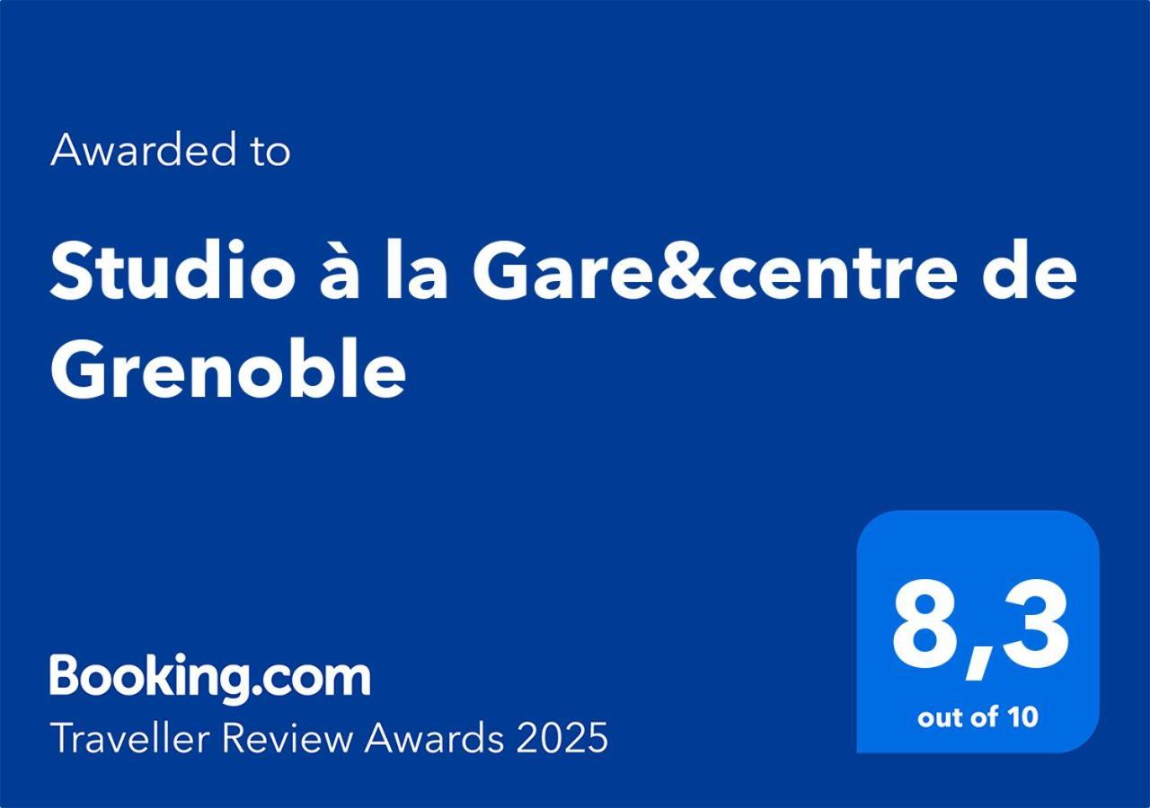 Studio A La Gare&Centre De Гренобъл Екстериор снимка